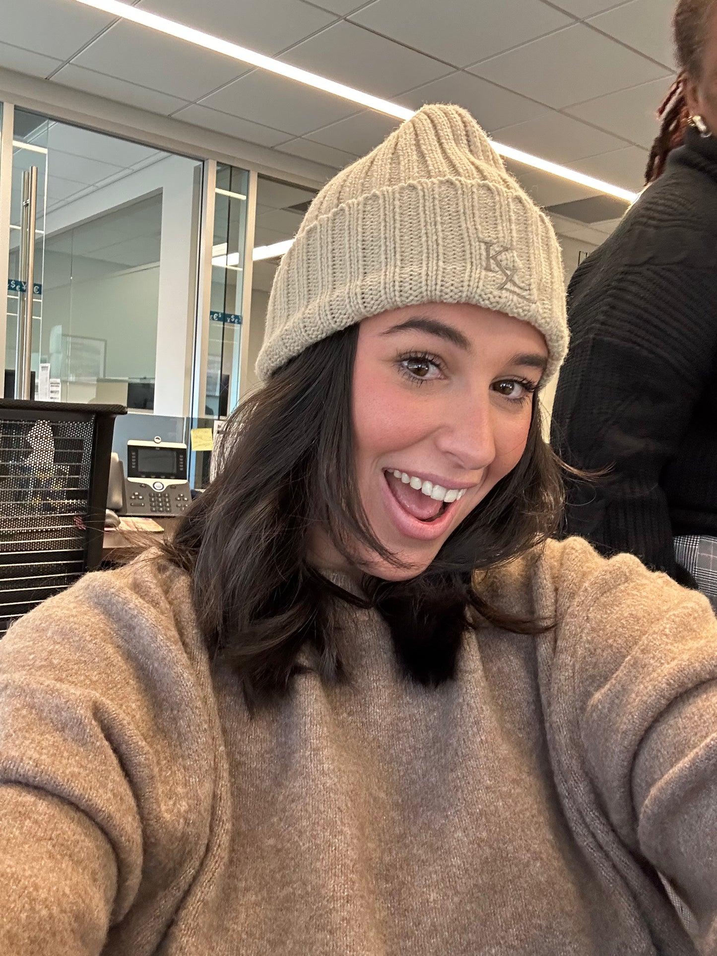 Sustainable Thin Ribbed Beanie