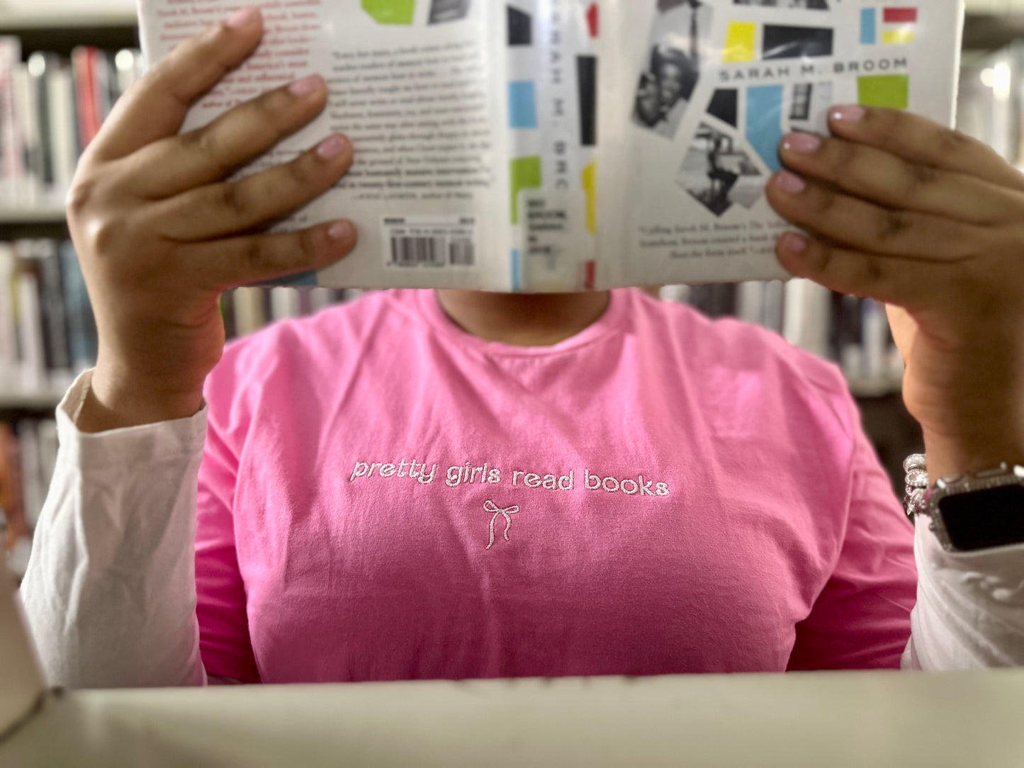 Pretty Girls Read Books-TShirts