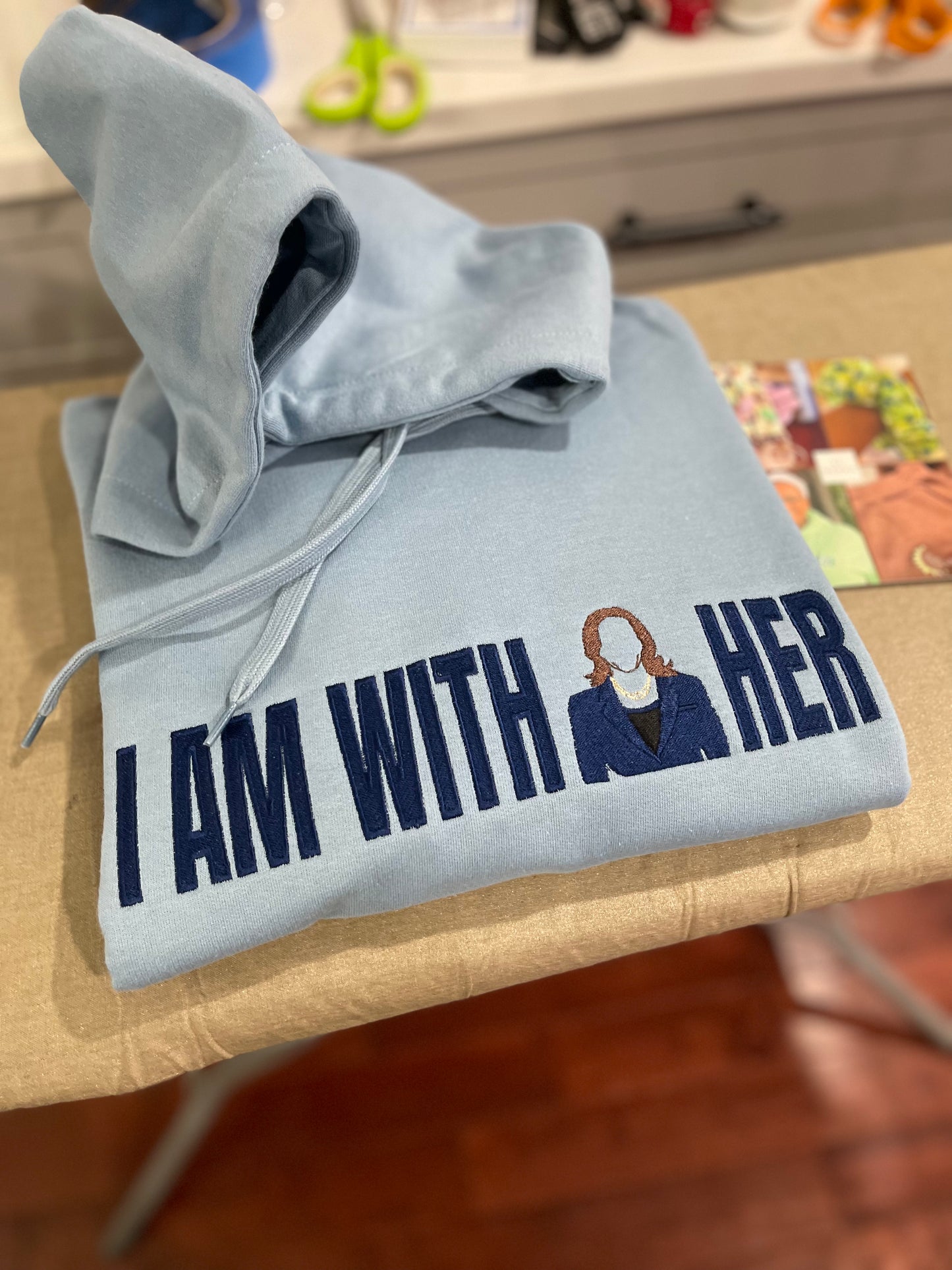 Faceless Photo - I Am With Her
