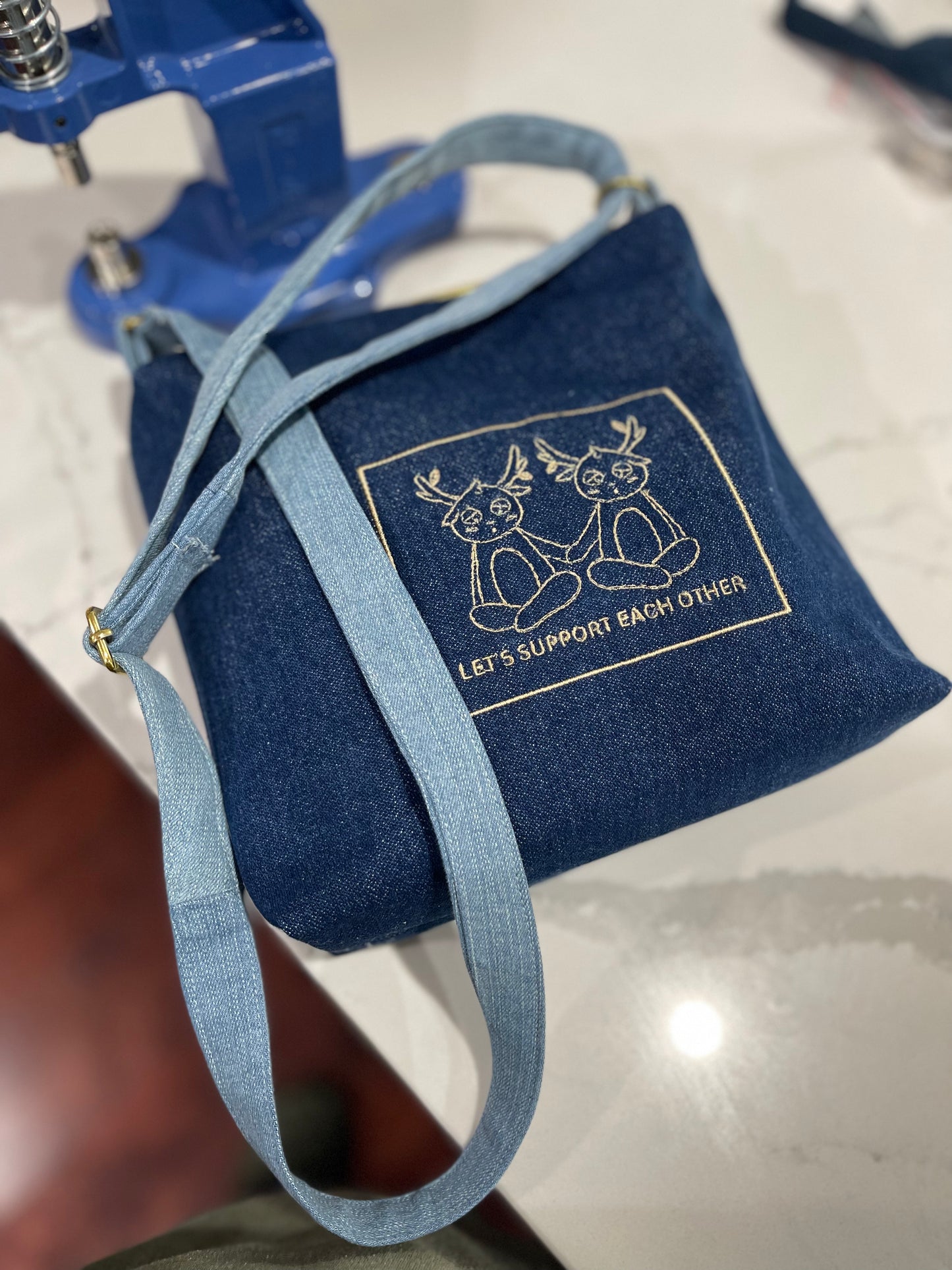 Cross Body Embroidered Bag