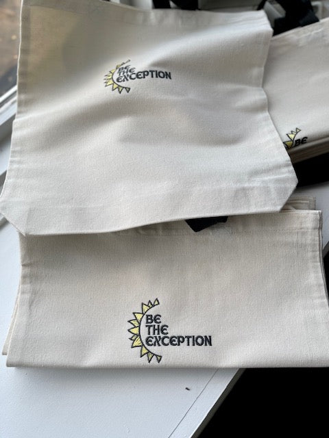 Be The Exception - Canvas Tote