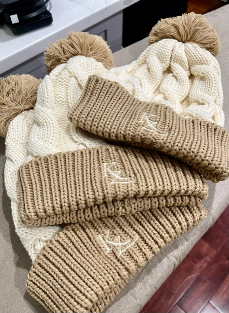 Chunk Twist Cuffed Beanie
