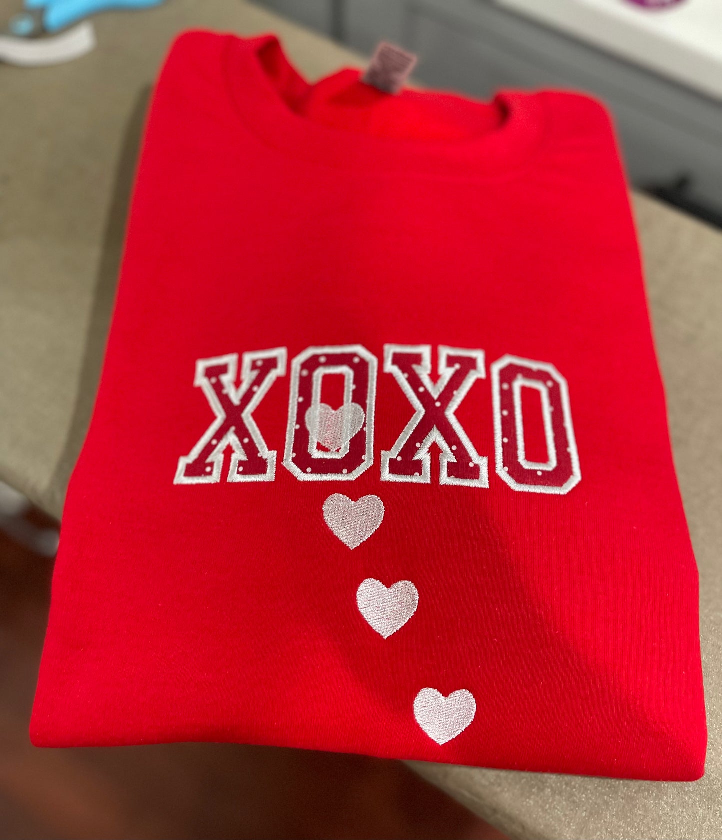 Valentine's Day Embroidered - Sweatshirts