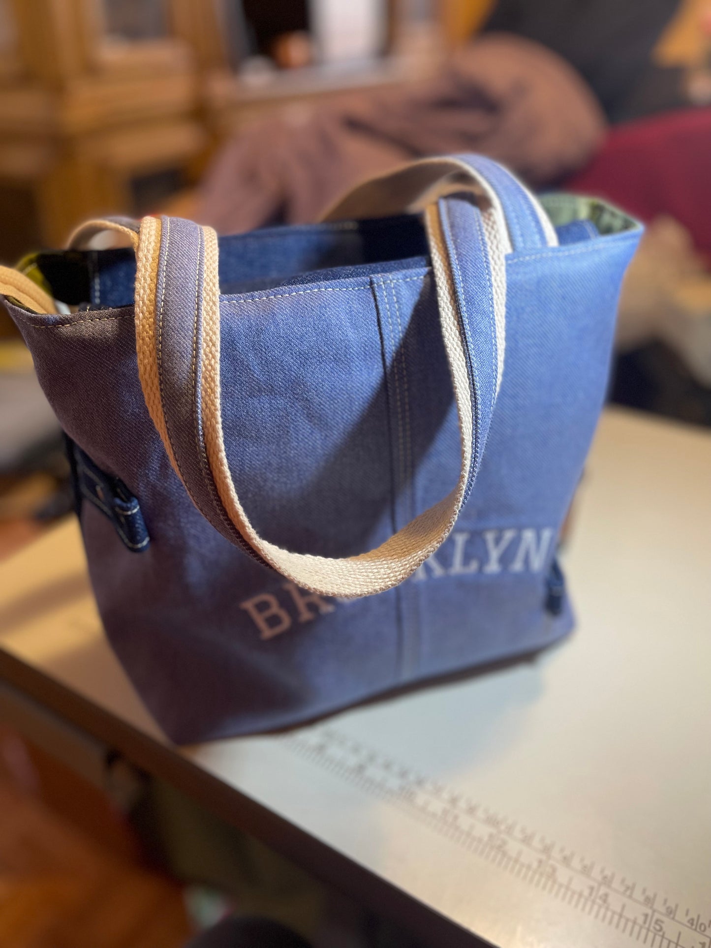 14” Denim - Brooklyn Tote