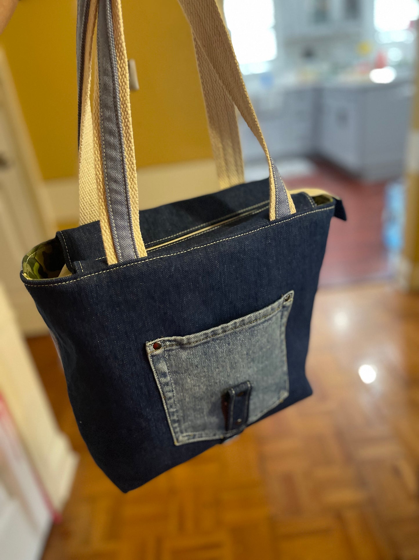 14” Denim - Brooklyn Tote