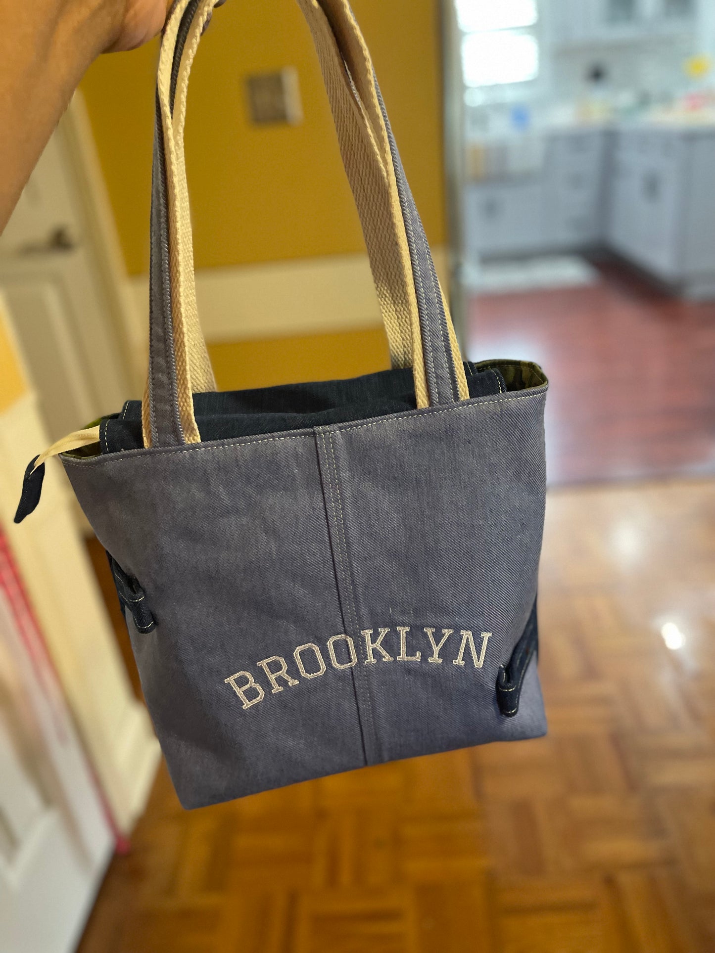 14” Denim - Brooklyn Tote