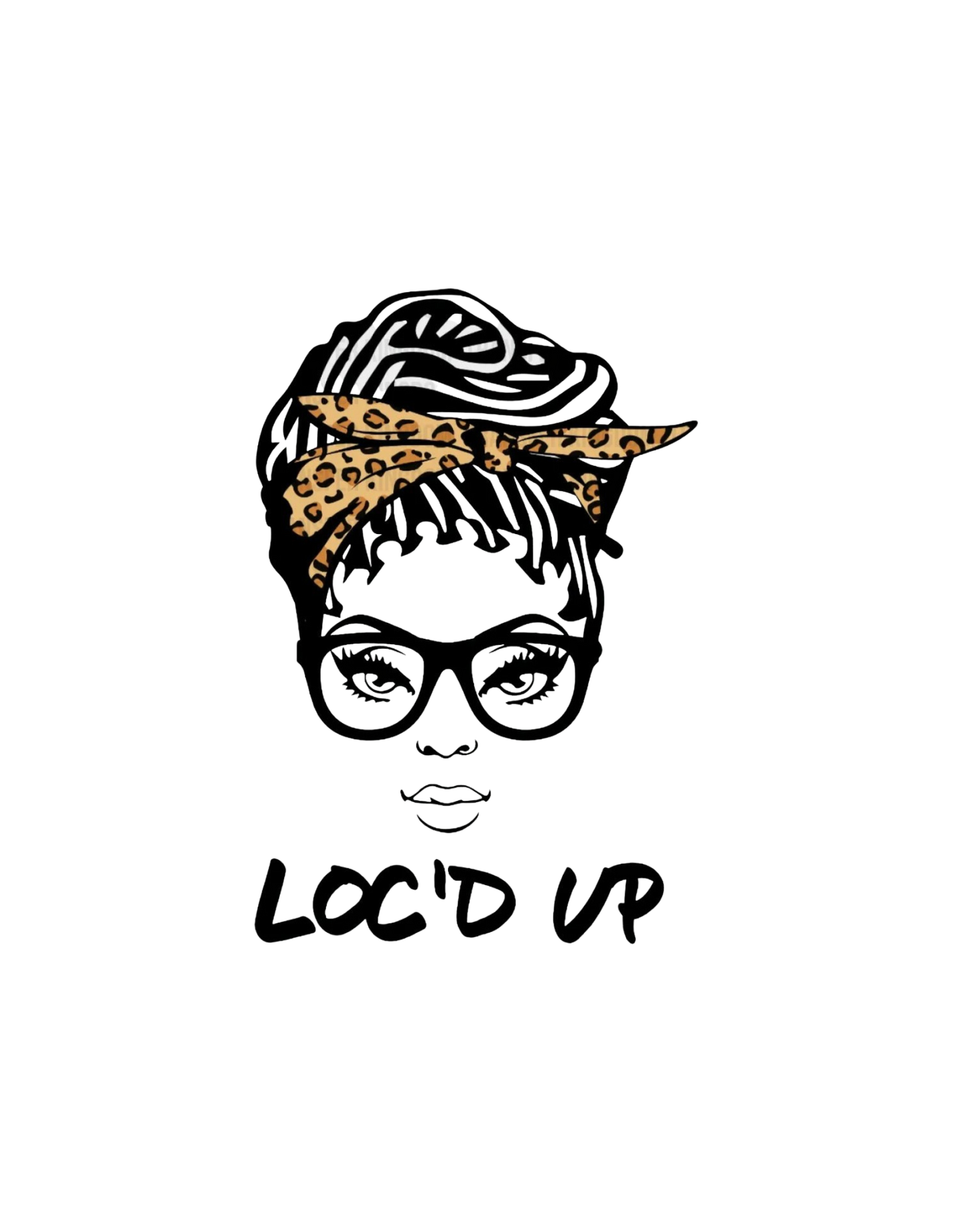 Loc'd Up Woman w/bun