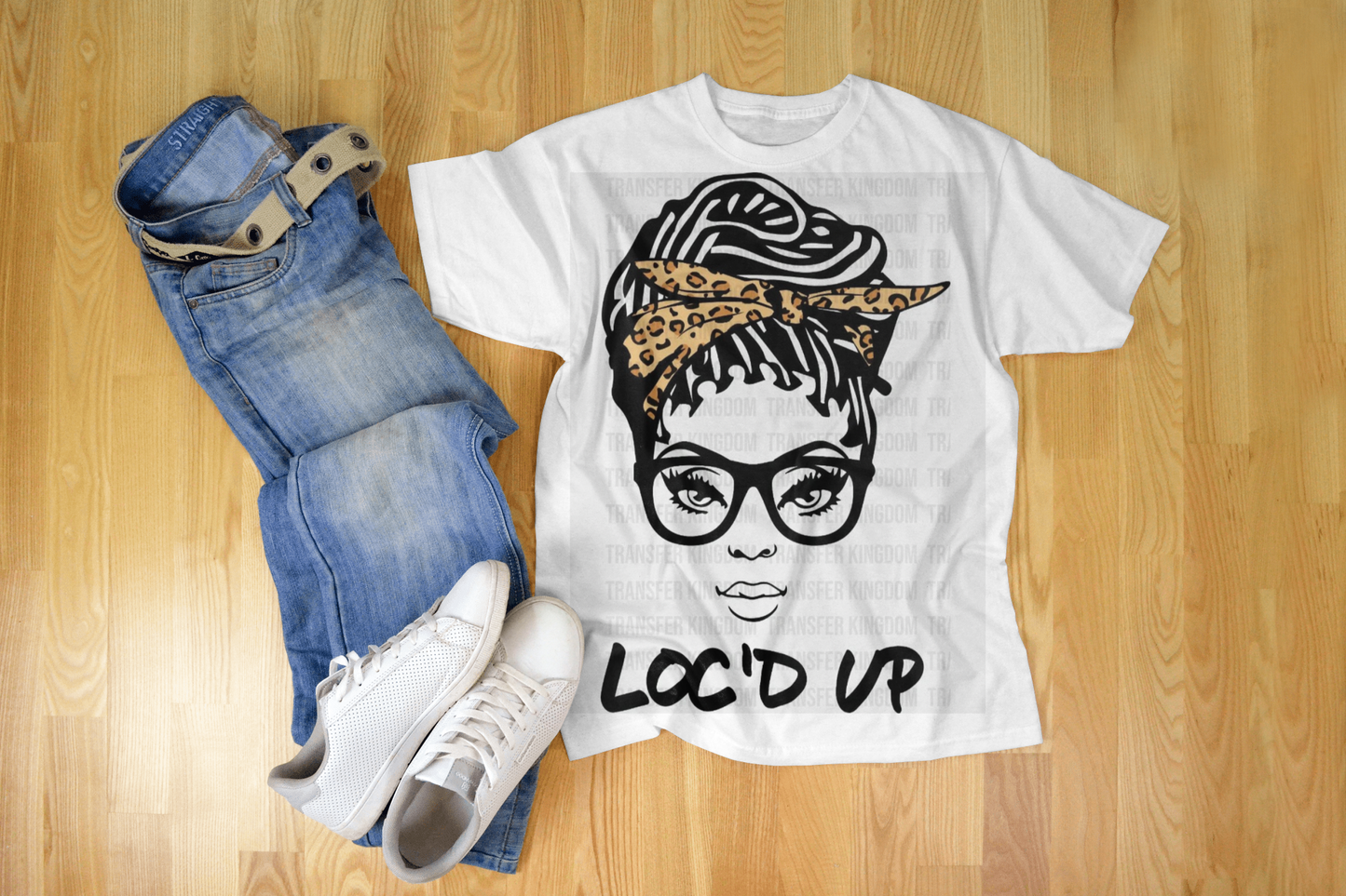 Loc'd Up - Woman w/Bun