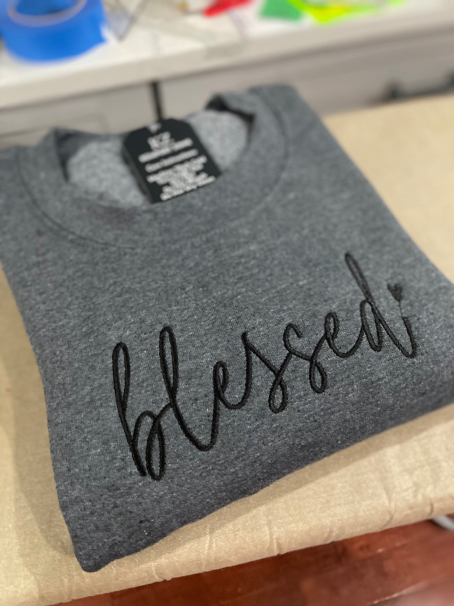 Faith Based Embroidered - Sweatshirts