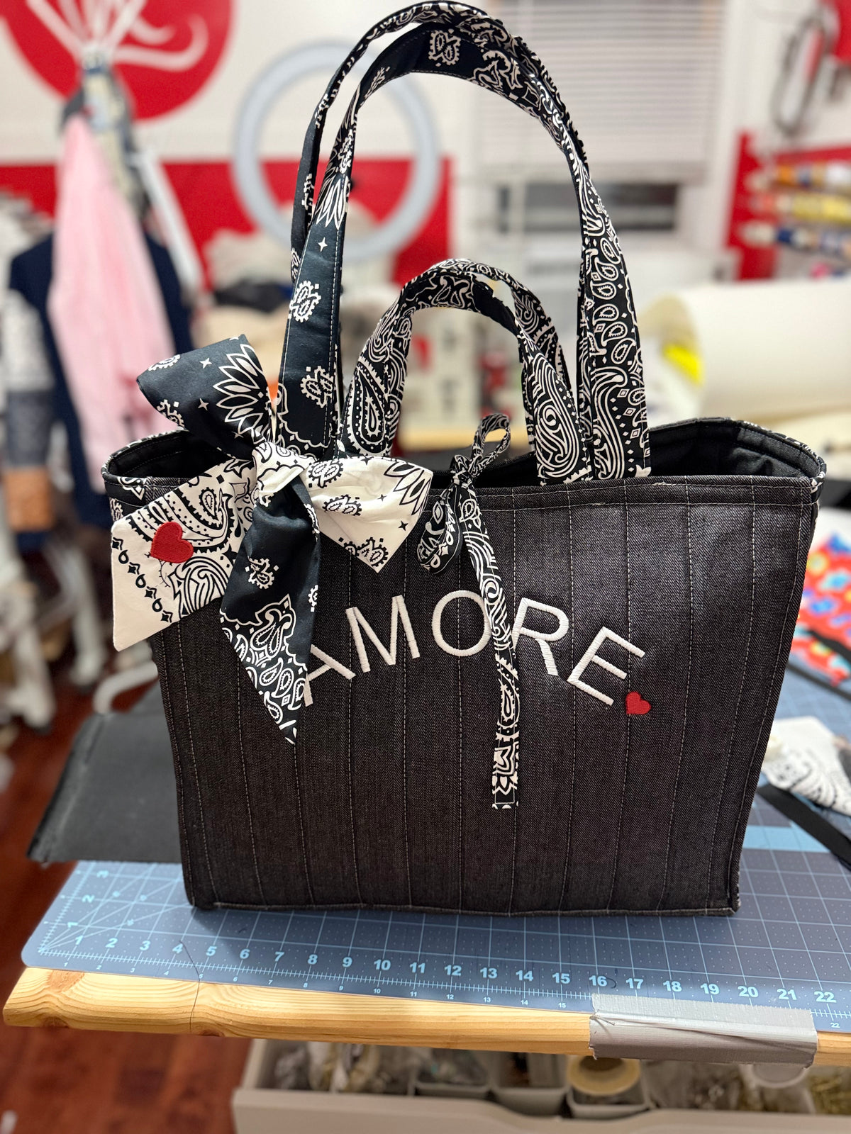 Amore Bandana Tote