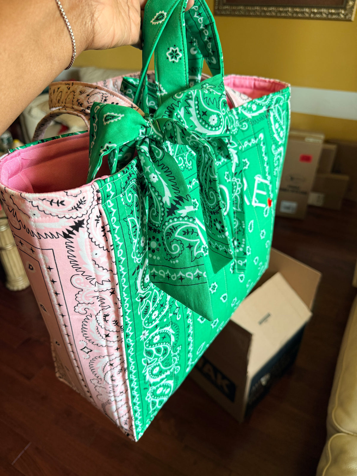 Amore Bandana Tote