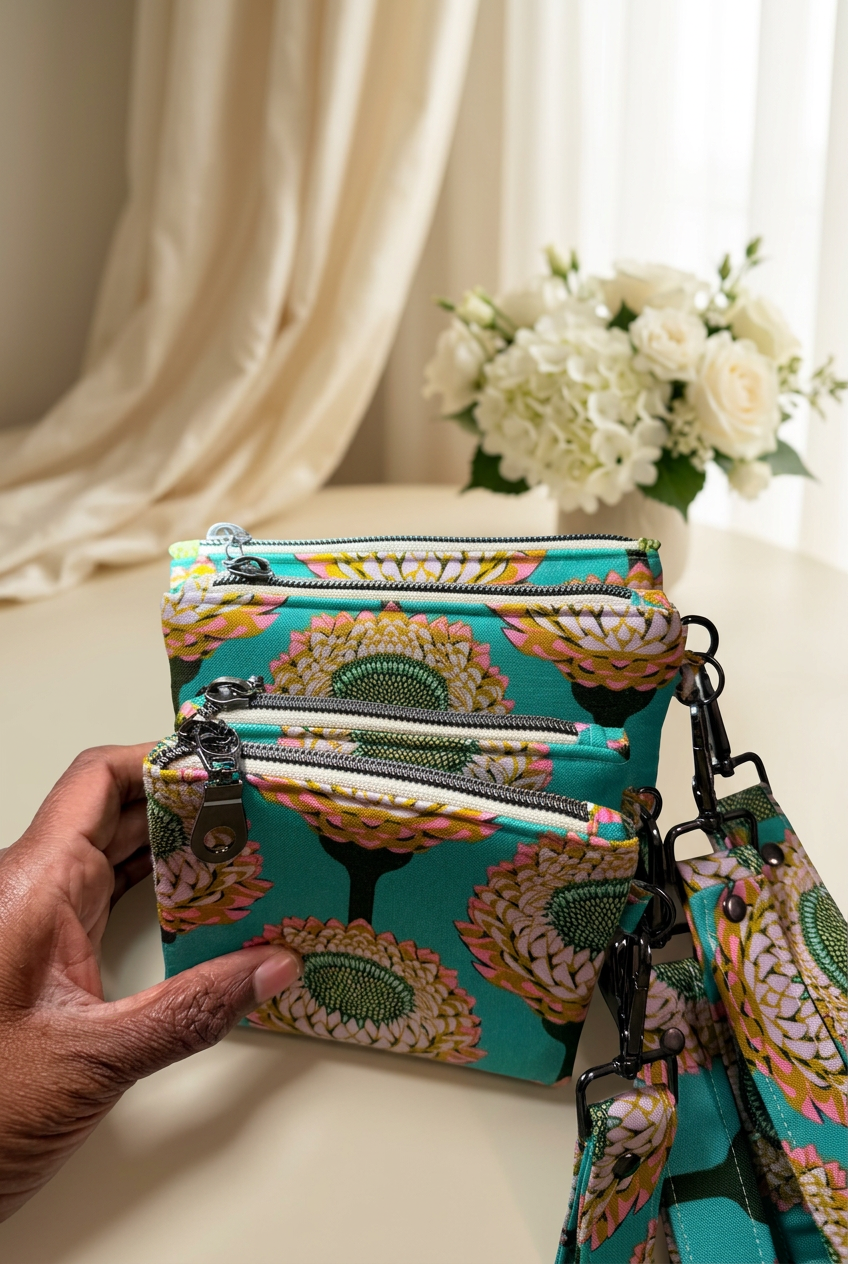 Turquoise Blooms