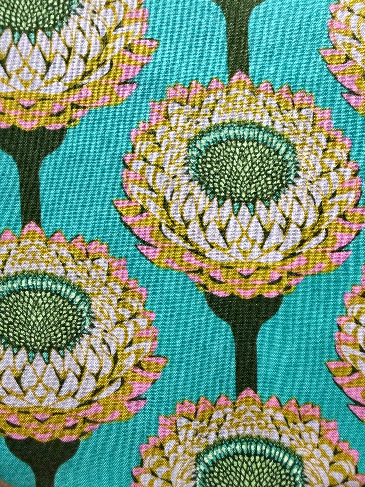 Turquoise Blooms