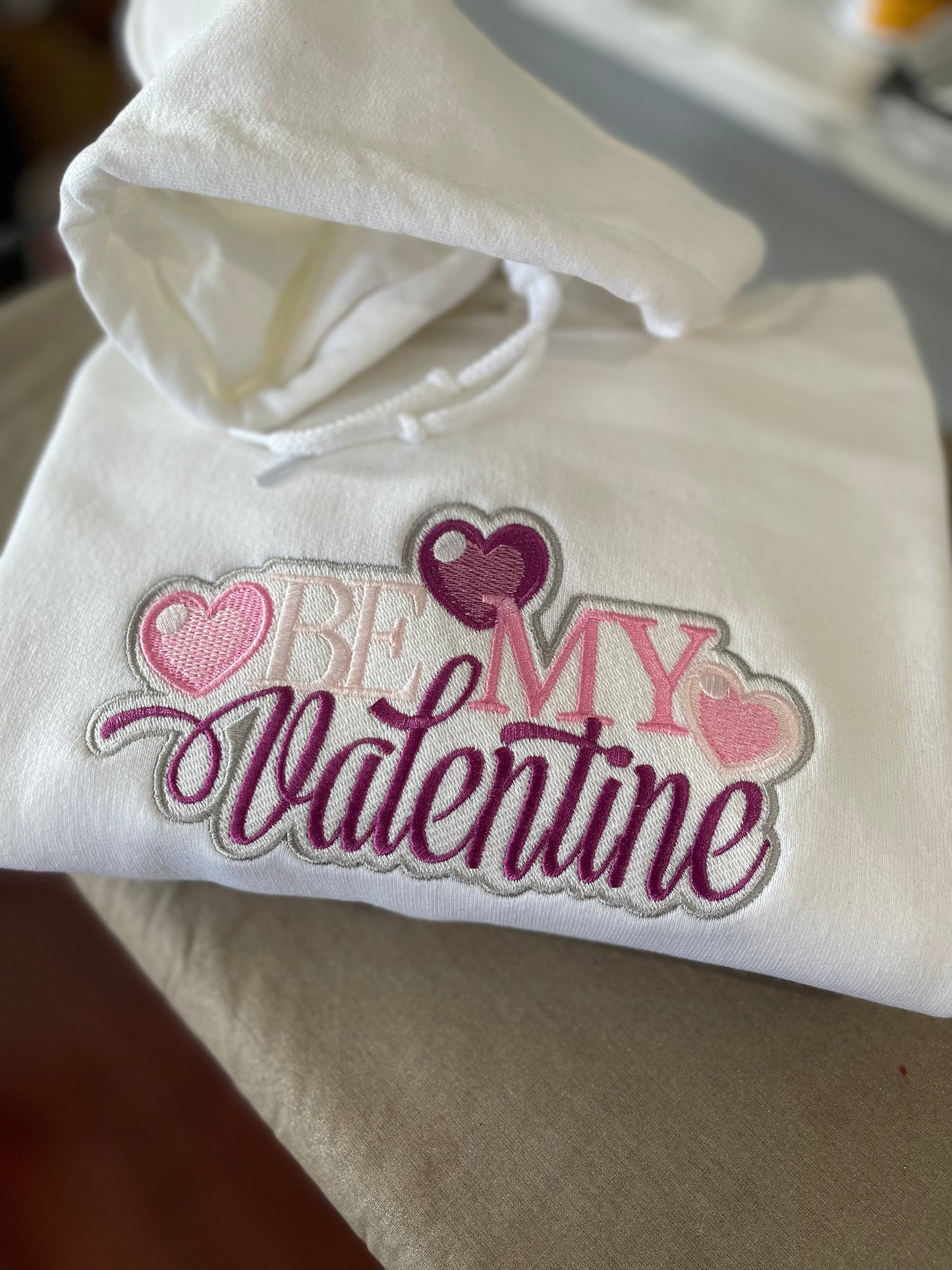 Valentine's Day Embroidered - Sweatshirts