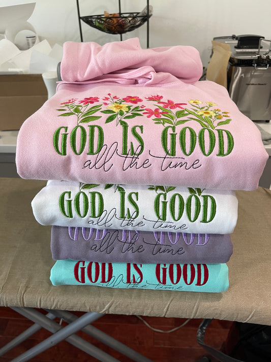 God Is Good - Floral