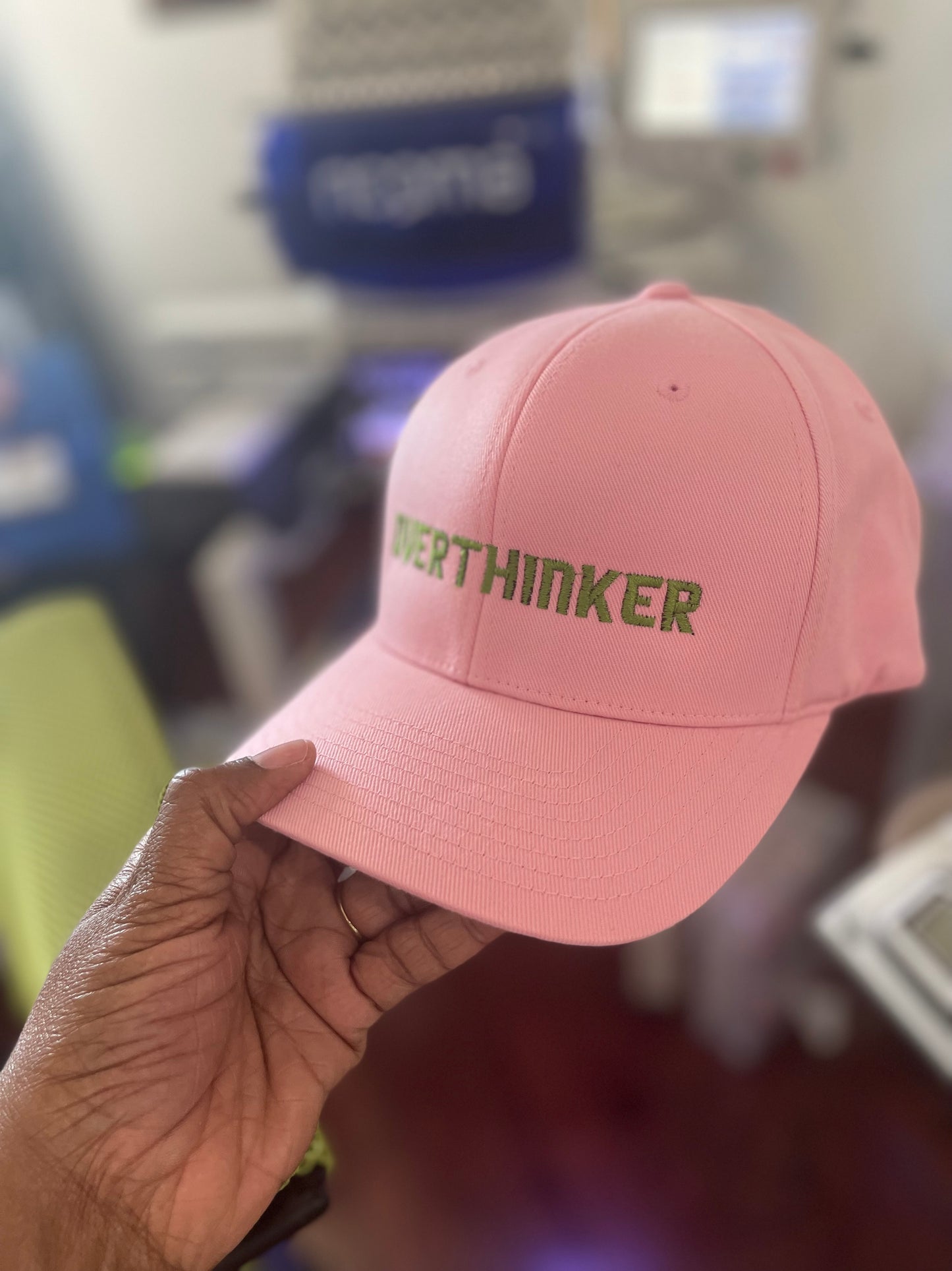 Overthinker Pink/Green