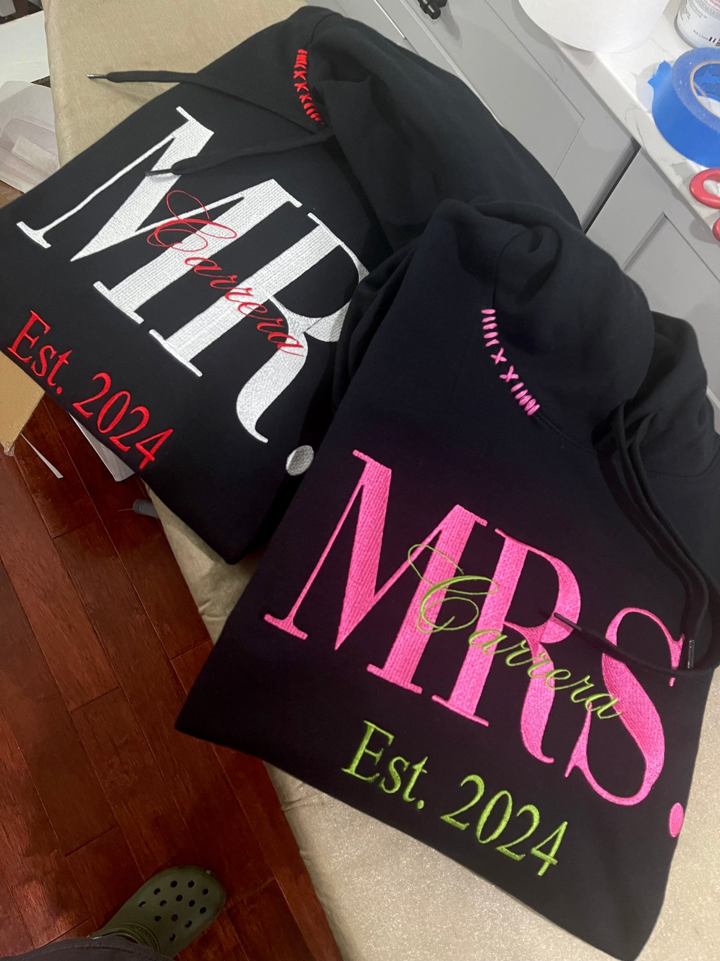 Mr. & Mrs. Personalized Set